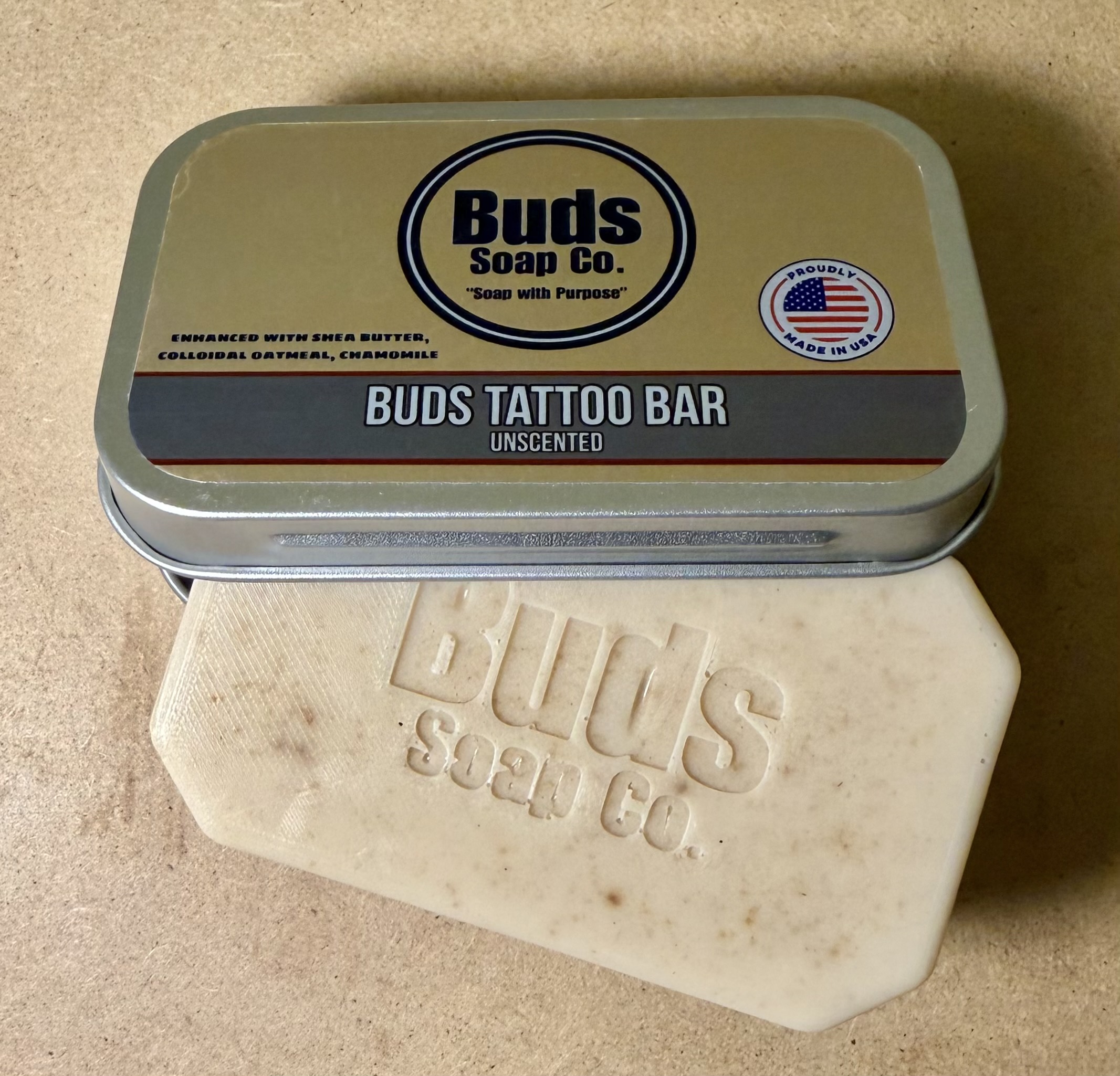 Buds Tattoo Soap Bar