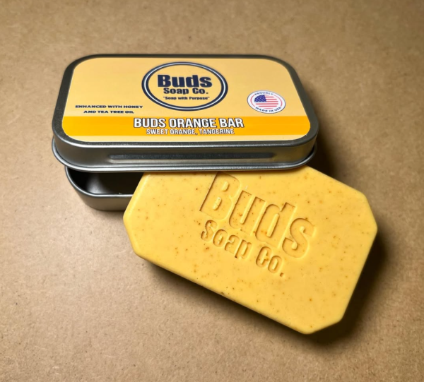 Buds Orange soap bar